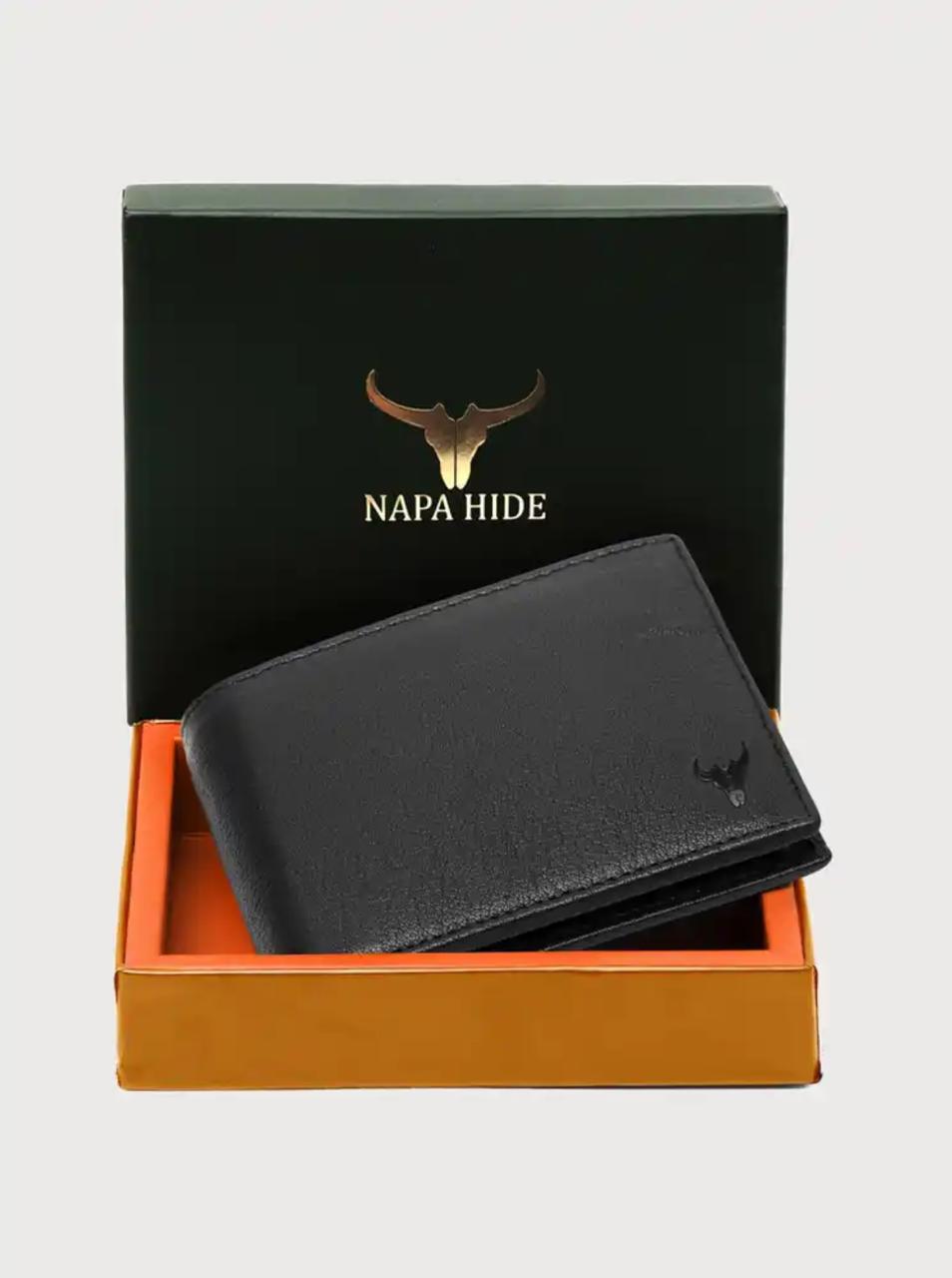 Wildhorn Men's Genuine Leather Bi fold Wallet